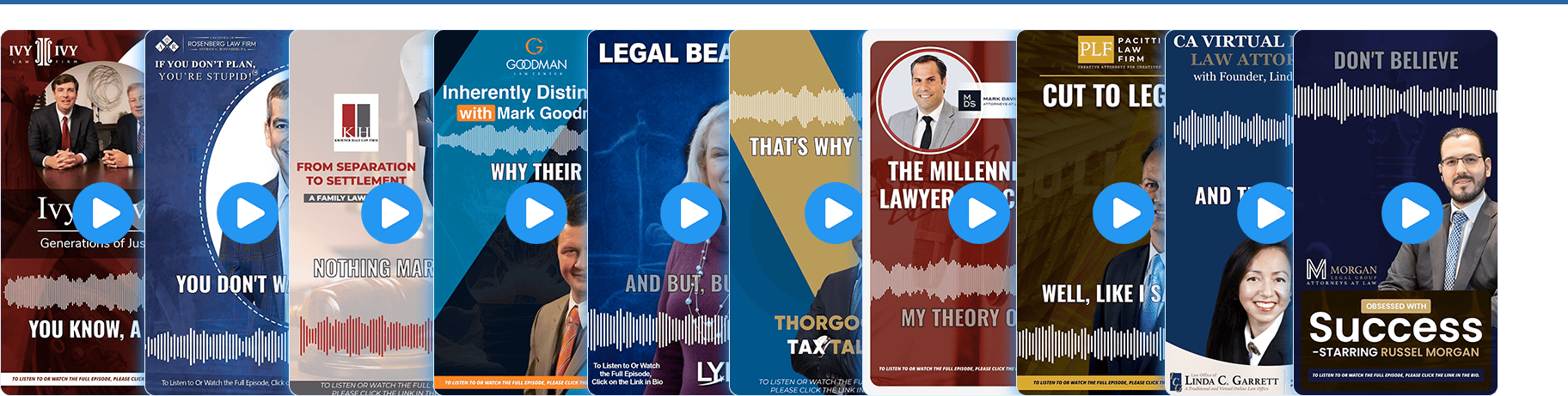 podcast cycle - audiograms